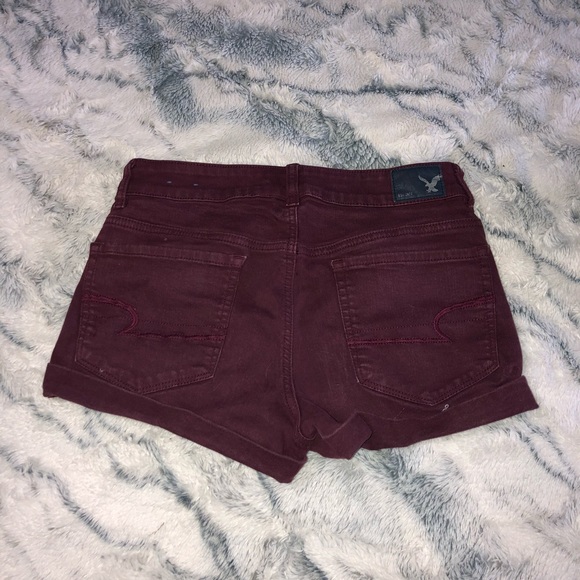 maroon shorts - Picture 3 of 4